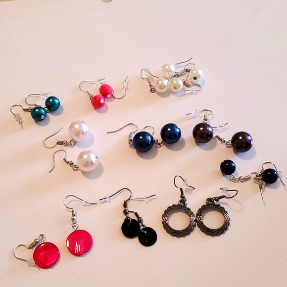 11 pair of leftover paparazzi earrings